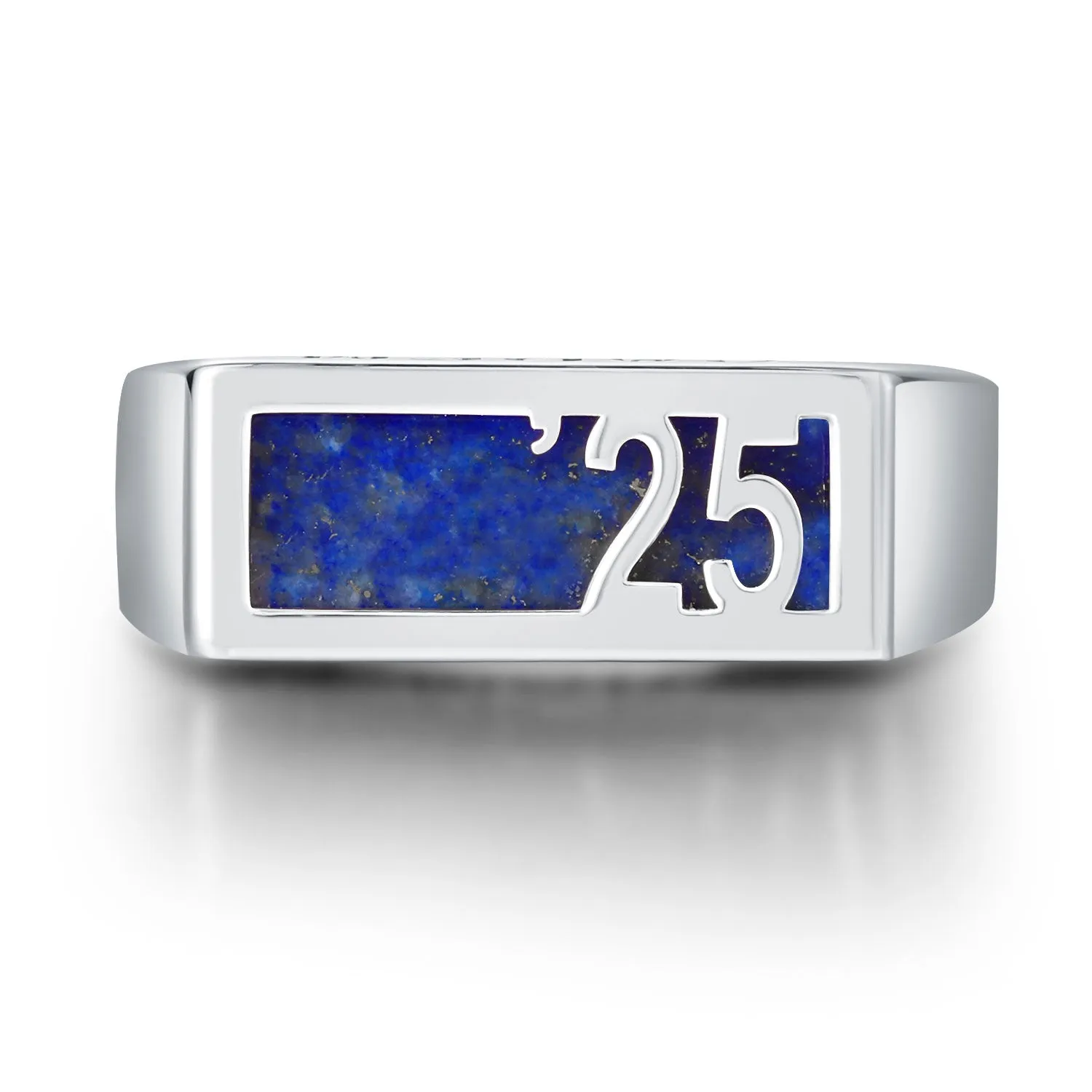 Women's Celebrium Contemporary Graduation Year Signet Class Ring sold by Limoges Jewelry product image thumbnail 3