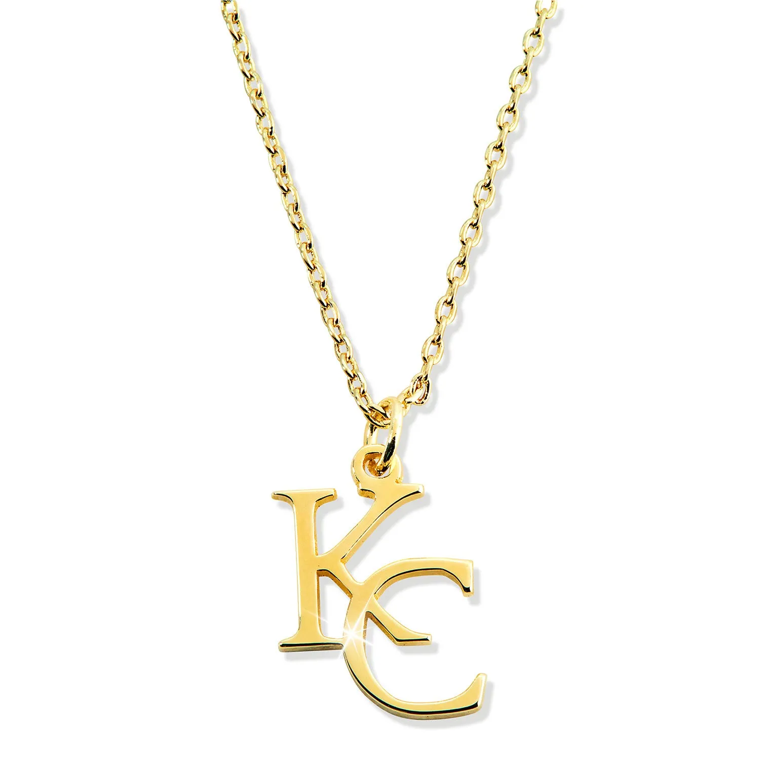 Sterling Silver Stacked Initials Necklace sold by Limoges Jewelry product image thumbnail 3