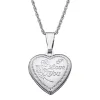 Kid's "I Love You" Heart Locket sold by Limoges Jewelry