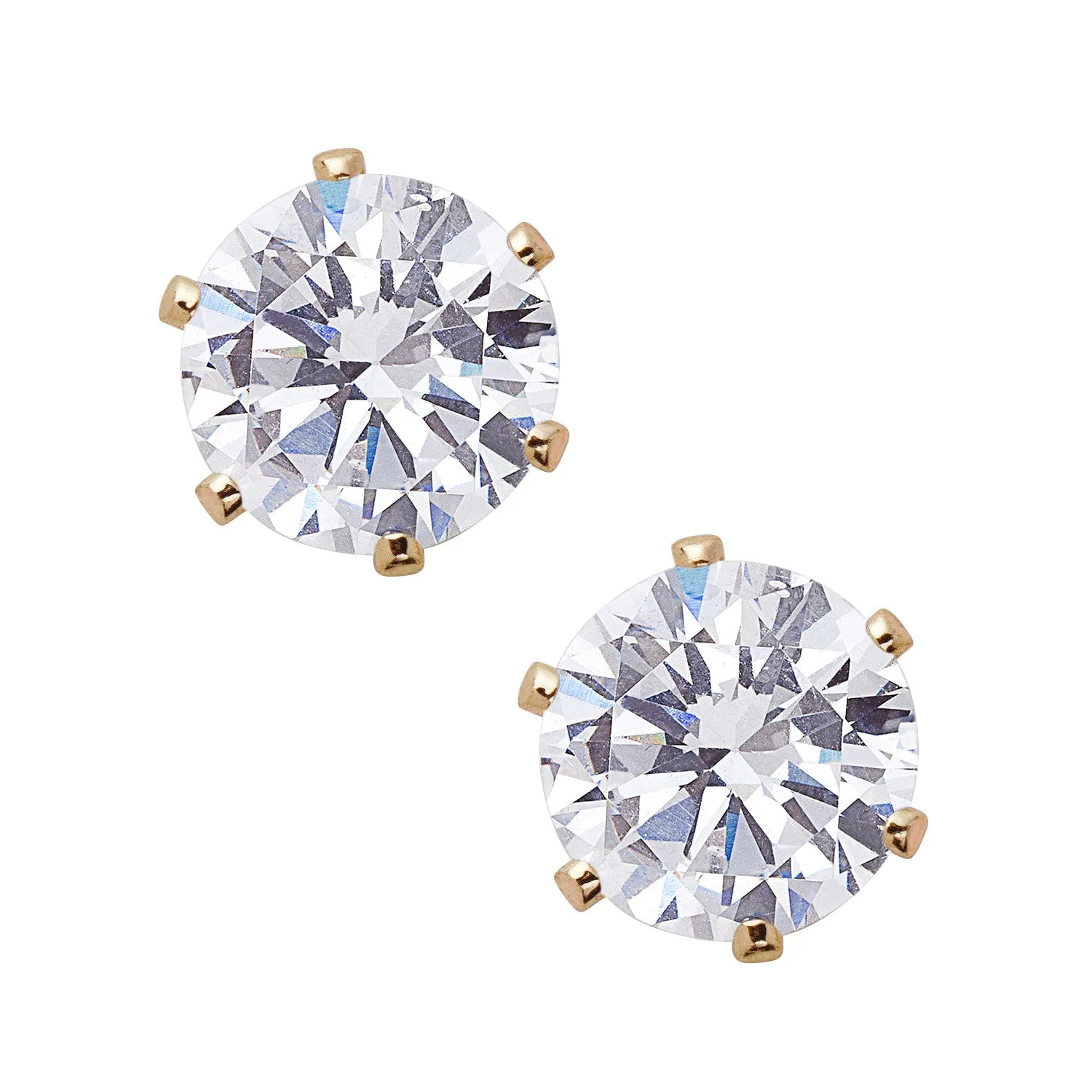 Cubic Zirconia 3 Pierced Earring Wardrobe Set sold by Limoges Jewelry product image thumbnail 4