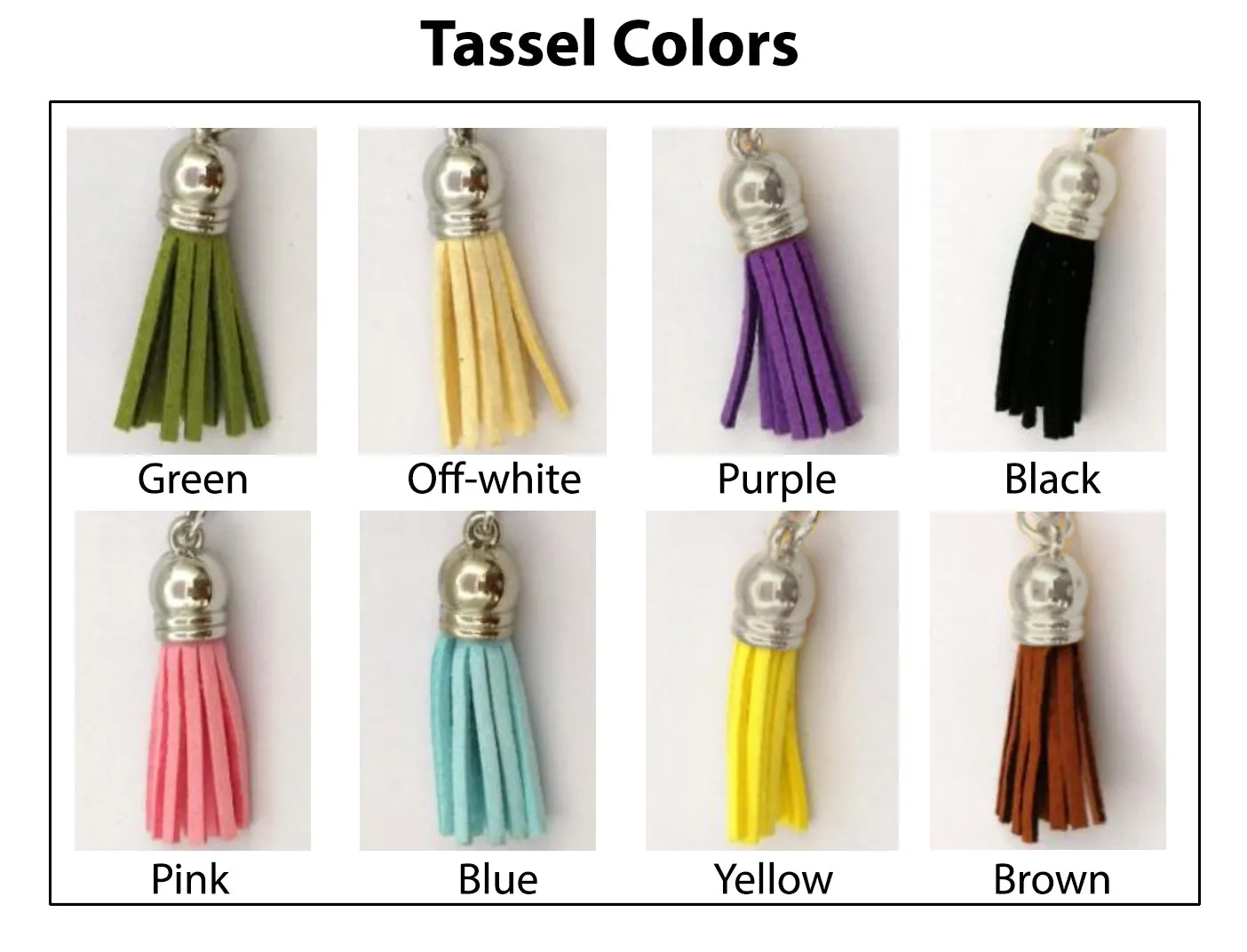 Stainless Steel Enamel Birth Month Flower Script Name and Tassle Keychain sold by Limoges Jewelry product image thumbnail 5