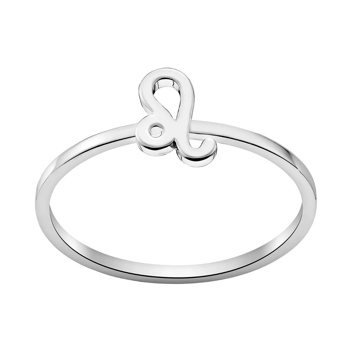 Sterling Silver Cutout Zodiac Sign Stack Ring sold by Limoges Jewelry