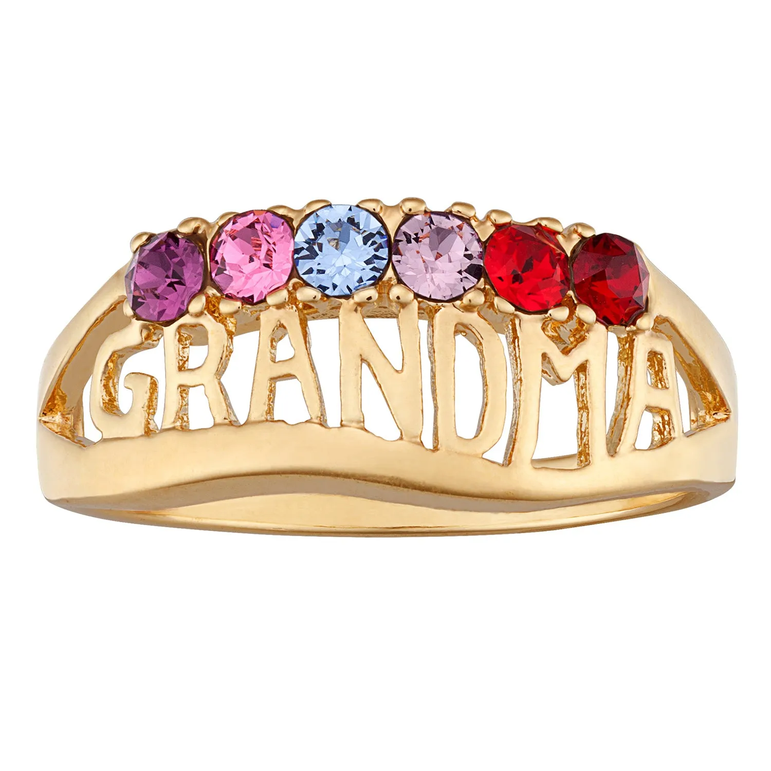 GRANDMA Birthstone Ring sold by Limoges Jewelry