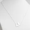 Silver Plated Engraved Name Angel Necklace sold by Limoges Jewelry
