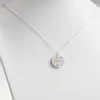 Sterling Silver Family Tree Name Necklace sold by Limoges Jewelry