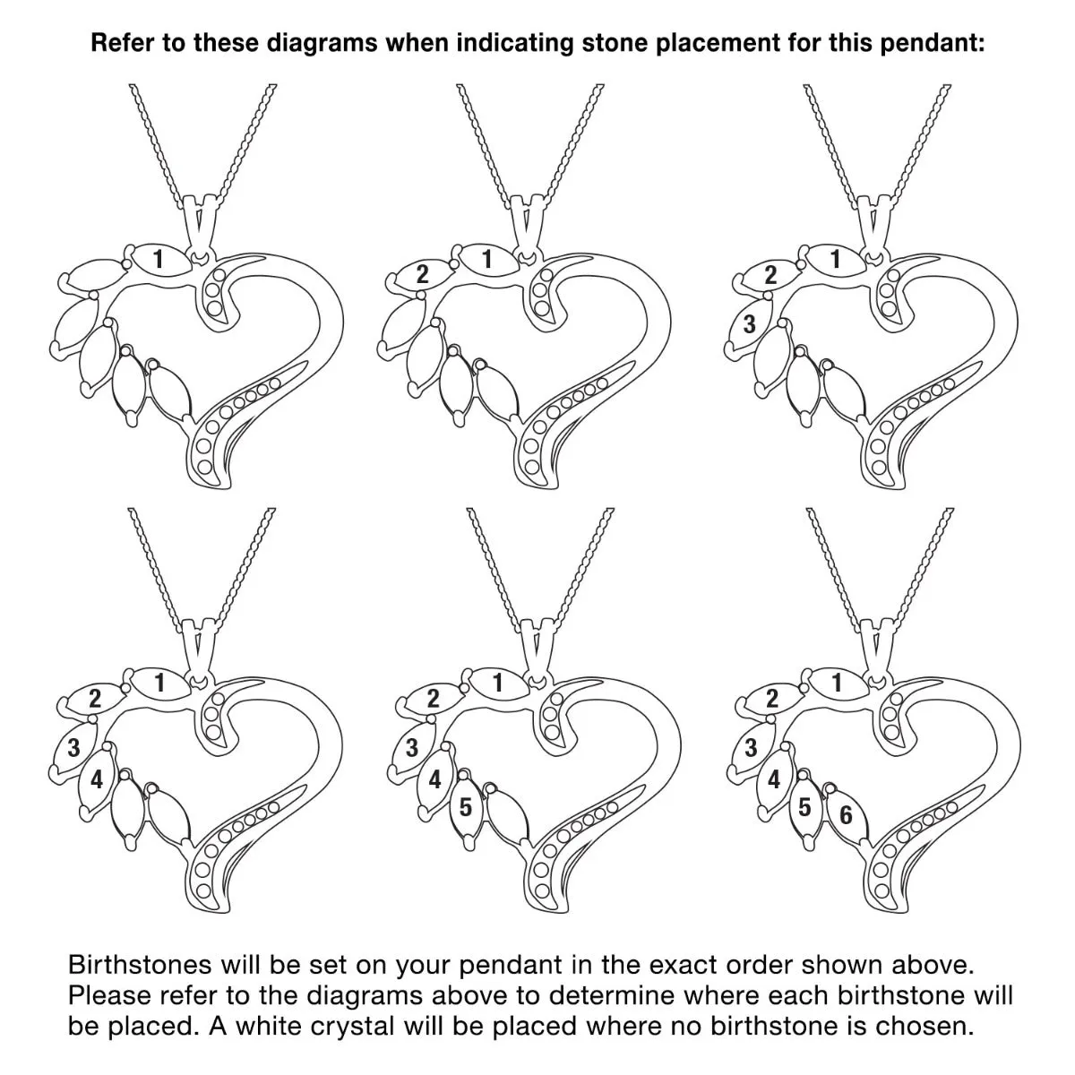 14K Gold over Sterling Marquise Birthstone Heart Pendant sold by Limoges Jewelry product image thumbnail 4