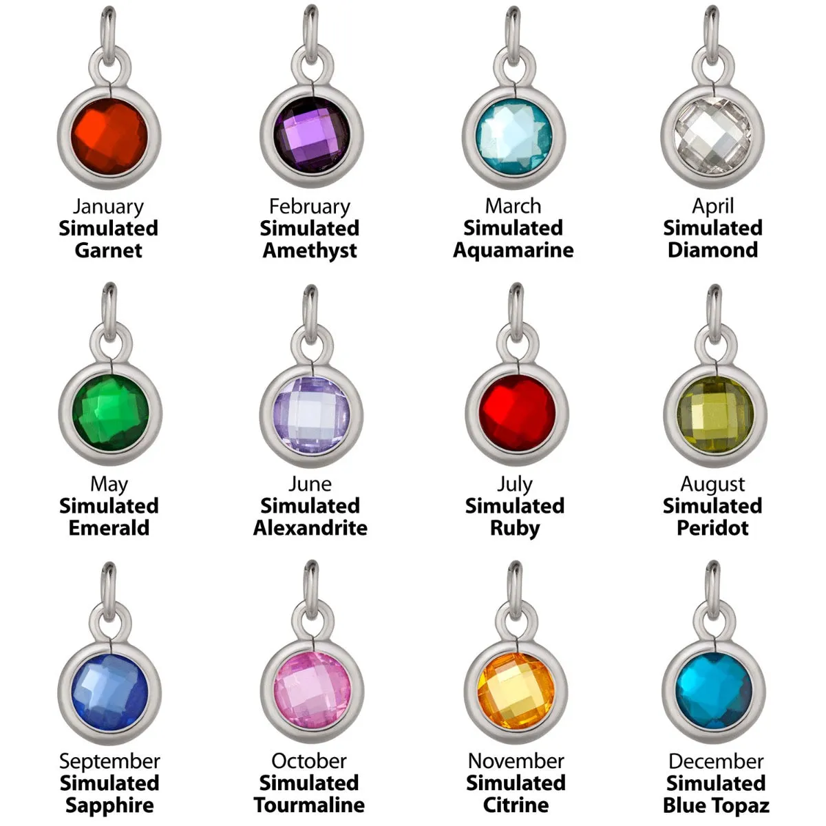 Personalized Plated Engraved Name Mini Oval With Birthstone and Cross ID Bracelet sold by Limoges Jewelry product image thumbnail 5