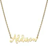 Stainless Steel Handwritten Script Name Necklace sold by Limoges Jewelry