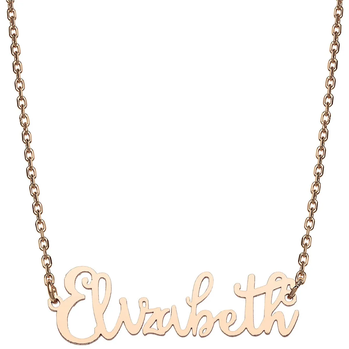 Stainless Steel Handwritten Script Name Necklace sold by Limoges Jewelry product image thumbnail 5