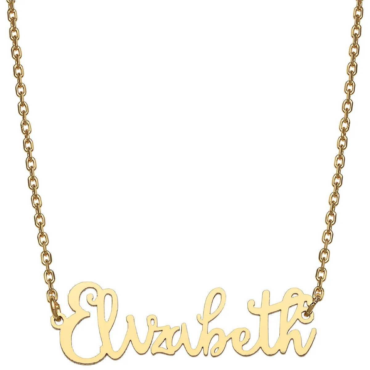 Stainless Steel Handwritten Script Name Necklace sold by Limoges Jewelry product image thumbnail 4