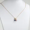 14K Gold over Sterling Engraved Name and Birthstone Charm 2 Piece Pendant sold by Limoges Jewelry