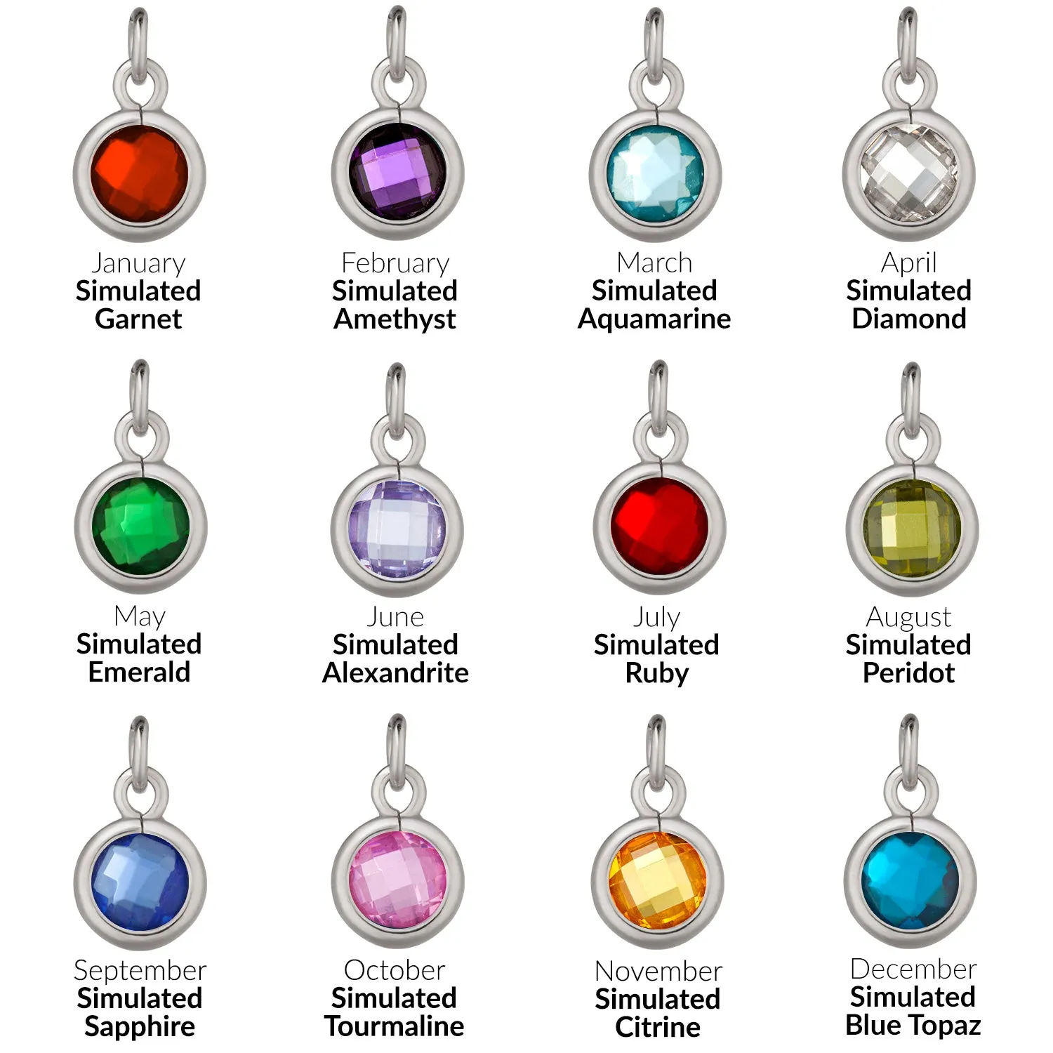 Sterling Silver Double Heart Slider Necklace sold by Limoges Jewelry product image thumbnail 3