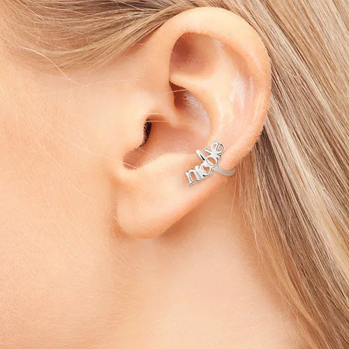 Lowercase Name Ear Cuffs sold by Limoges Jewelry product image thumbnail 3