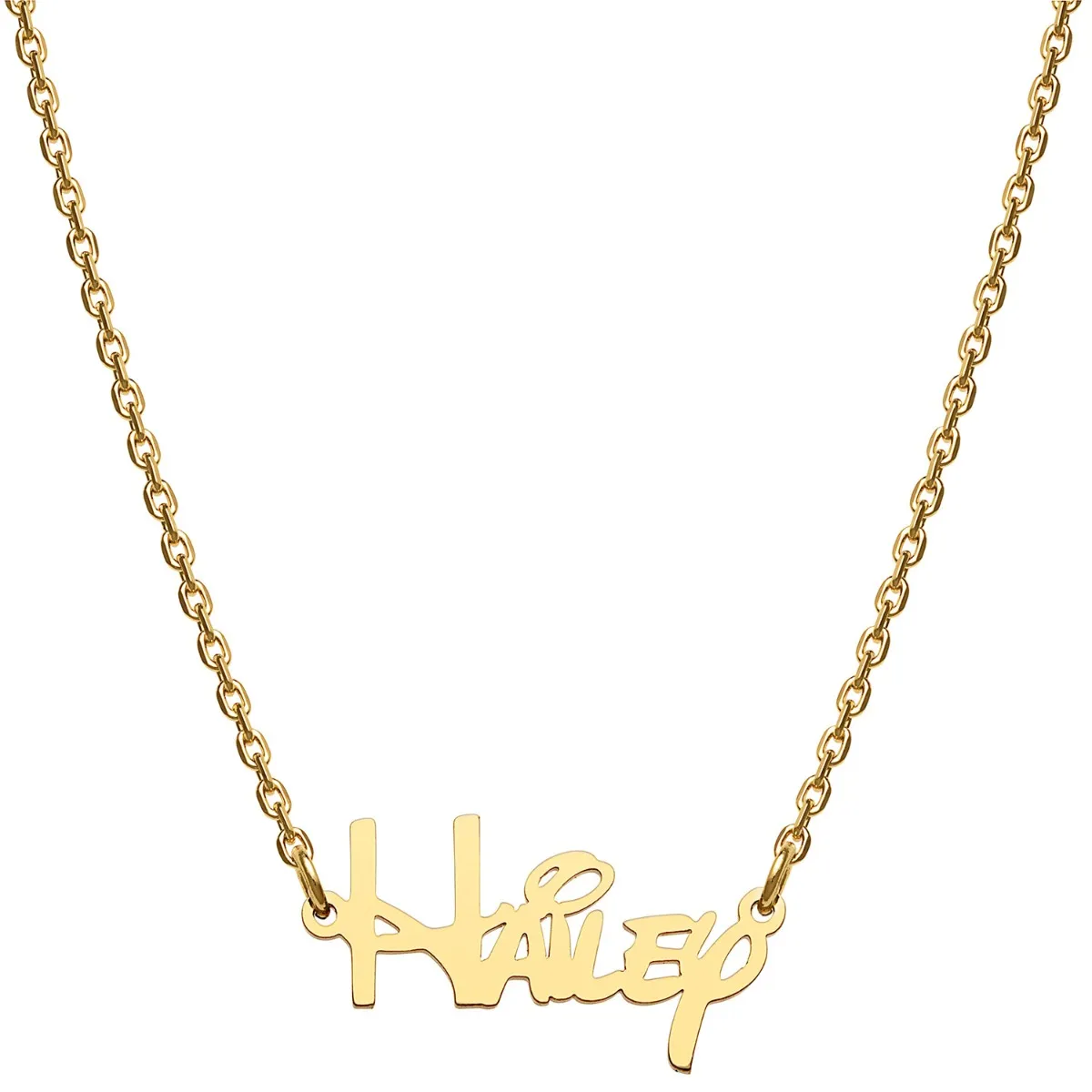 Stainless Steel Whimsical Name Necklace sold by Limoges Jewelry product image thumbnail 4