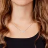 Stainless Steel Whimsical  Name Necklace sold by Limoges Jewelry