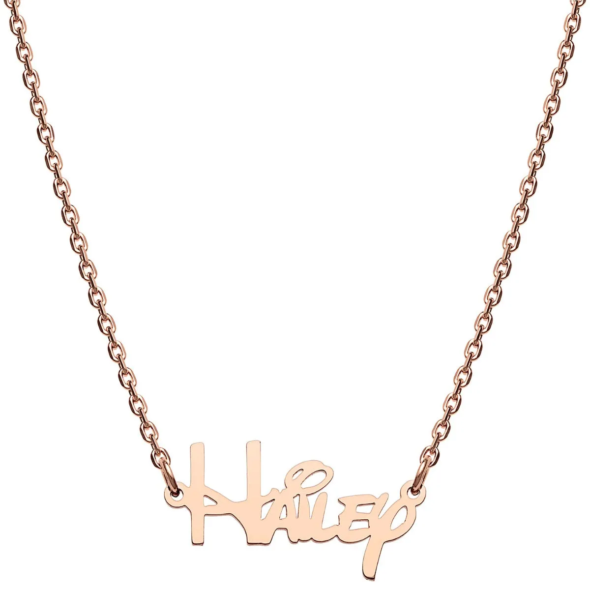 Stainless Steel Whimsical Name Necklace sold by Limoges Jewelry product image thumbnail 5