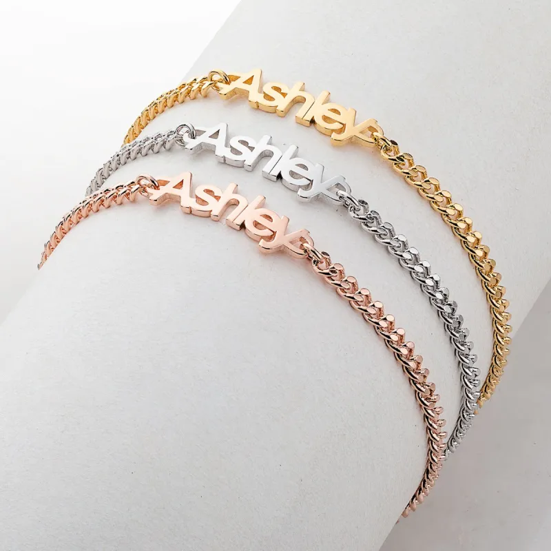 Classic Look Name Bracelet sold by Limoges Jewelry