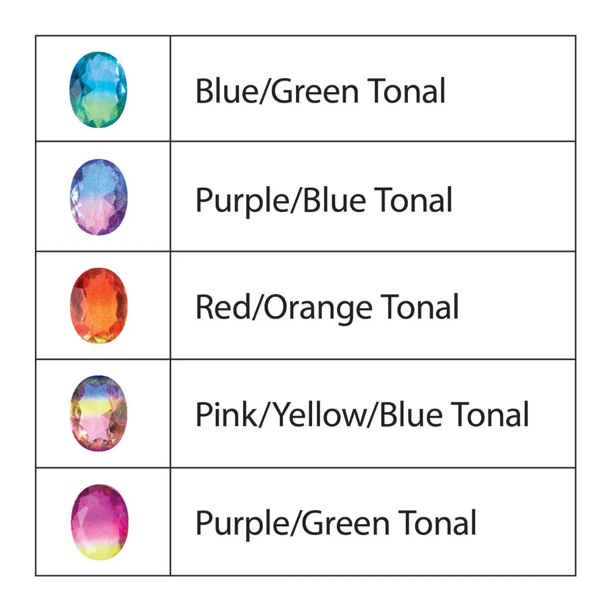 14K Gold Plated Iridescent Stone Petite Birthstone Ring sold by Limoges Jewelry product image thumbnail 5