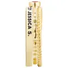 Women's Gold over Sterling Round Birthstone Stackable Freestyle Class Ring sold by Limoges Jewelry