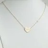 14K Gold over Sterling Engravable Heart with Star Chain Necklace with Diamond Accent sold by Limoges Jewelry