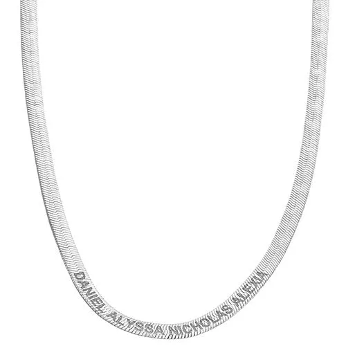 Engraved Herringbone Necklace 20" sold by Limoges Jewelry product image thumbnail 4