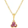 Birthstone Hoop Earrings and Necklace Set sold by Limoges Jewelry