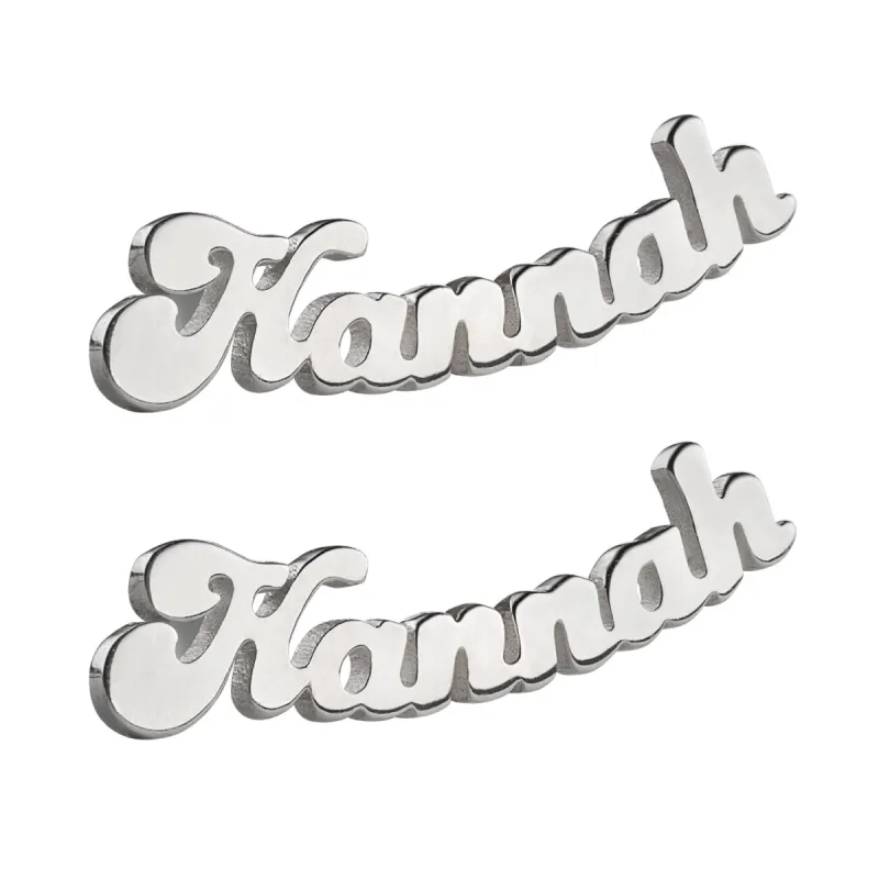Personalized Name Earrings sold by Limoges Jewelry