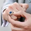 Men's 14K Rose Gold Plated CZ Encrusted Traditional Personalized Class Ring sold by Limoges Jewelry
