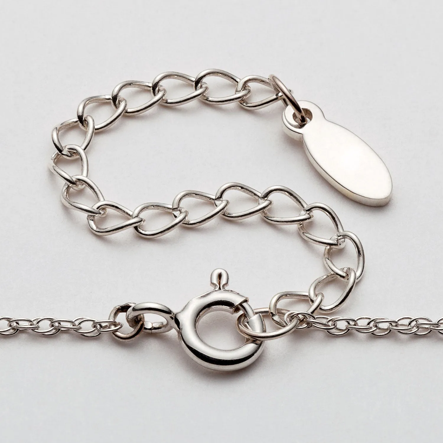 Sterling Silver Couples Name Shareable Heart Necklace sold by Limoges Jewelry product image thumbnail 5