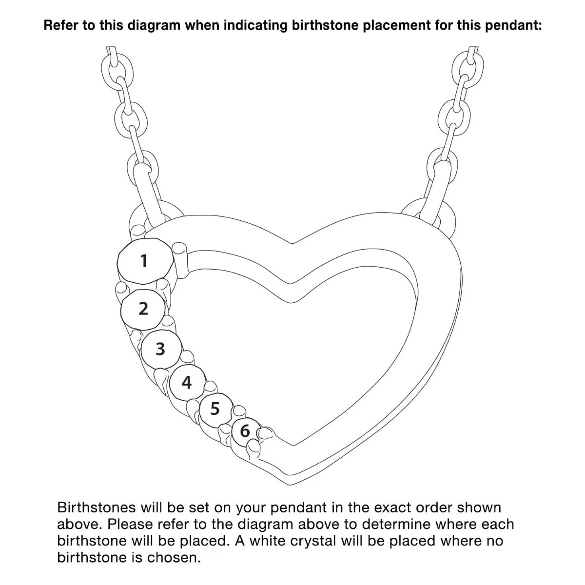 Silver Plated Love Journey Birthstone Necklace sold by Limoges Jewelry product image thumbnail 4