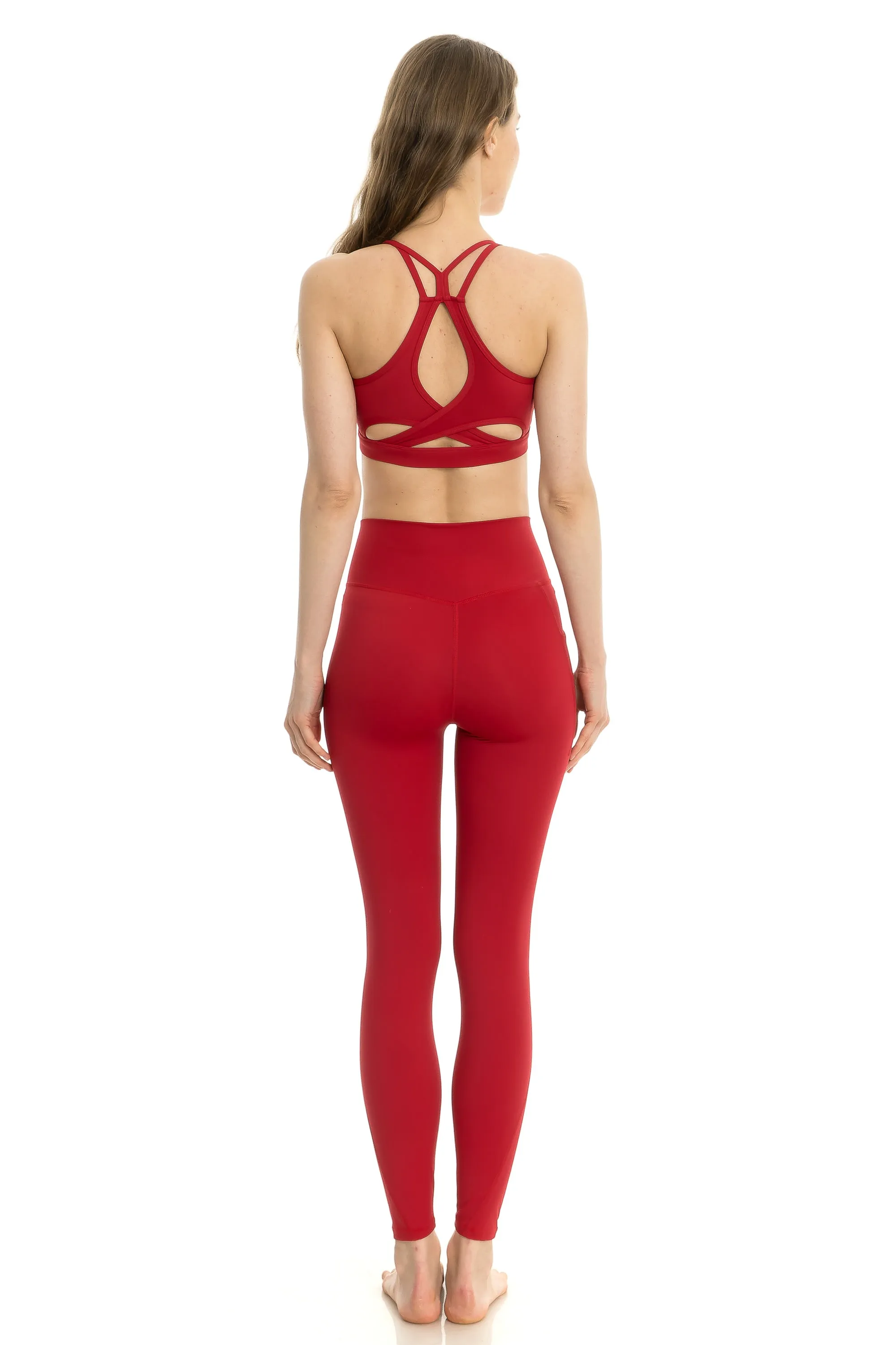 ARYA Leggings Red sold by Lookus Clothing product image thumbnail 3