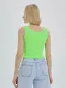 Mercan Button Up Crop Top - Neon Green sold by Lookus Clothing