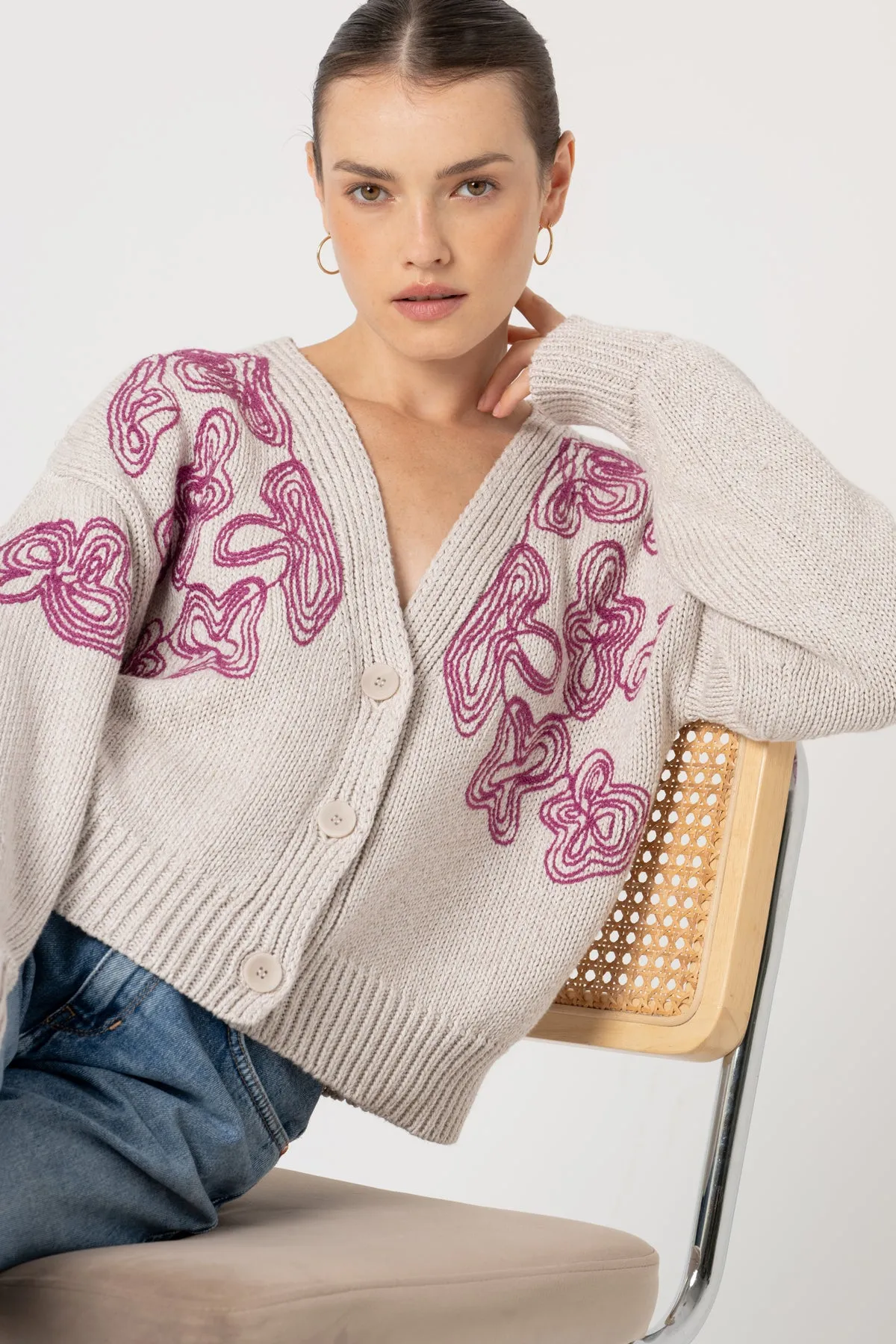 Cardigan LEYLAH sold by Lovjoi