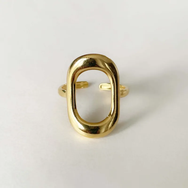 Cassidy Luxe 18k Gold Plated Ring sold by Luxe Tones