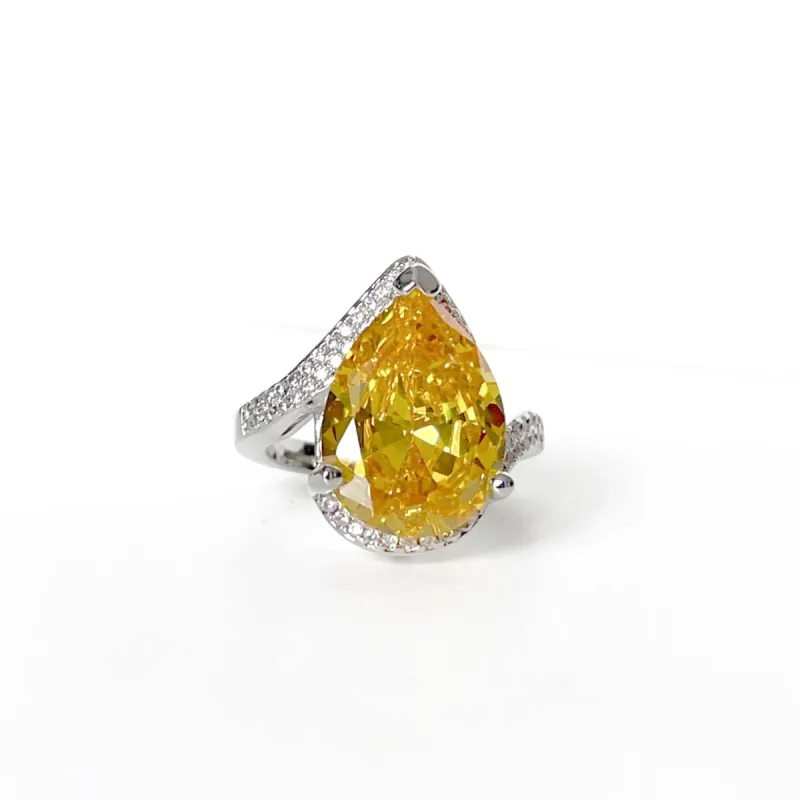 Marissa Statement Jewel Cocktail Ring sold by Luxe Tones