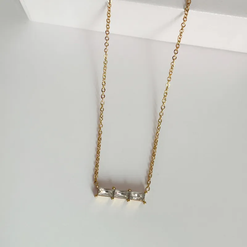 Gia Luxe 18k Gold Plated Necklace sold by Luxe Tones