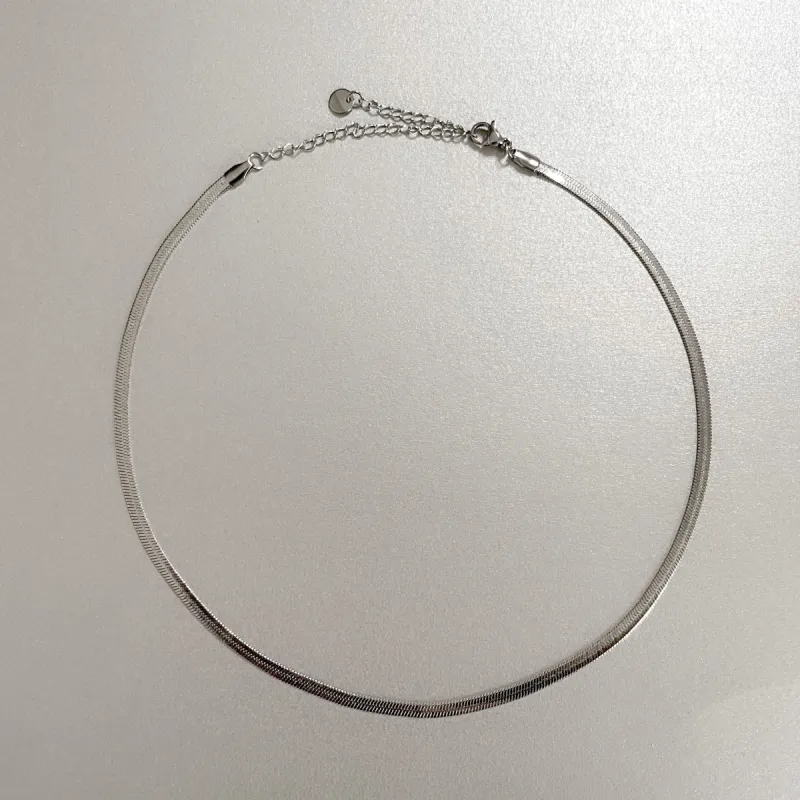 Catalina Luxe Silver Necklace sold by Luxe Tones