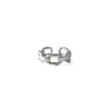 Delta Silver Contemporary Chain Link Ring sold by Luxe Tones