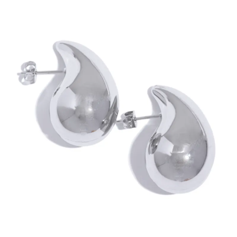 Solace Luxe Silver Earrings sold by Luxe Tones