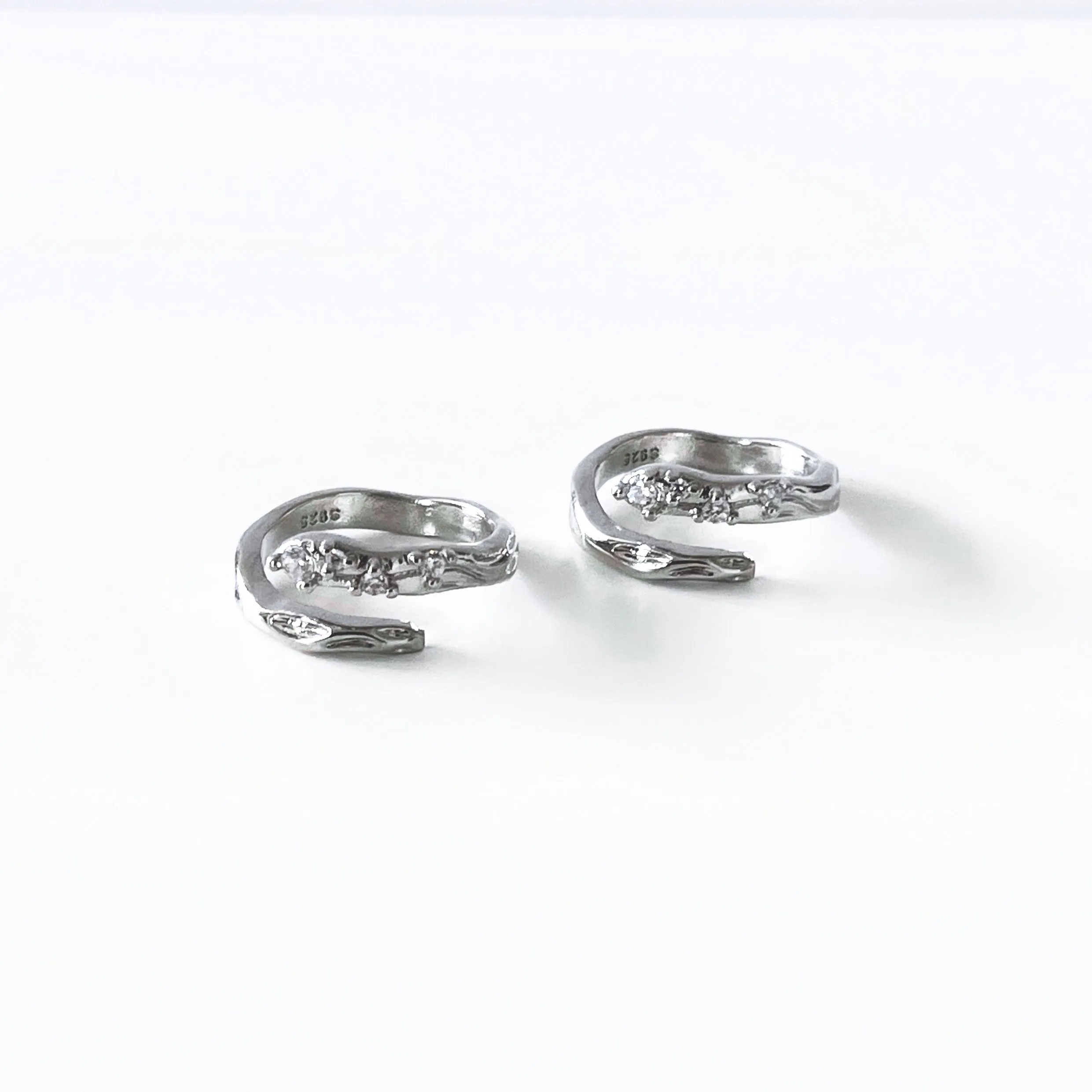 Selma Silver Tone Wrap Ring sold by Luxe Tones