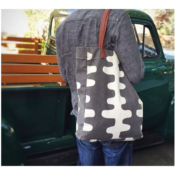 Market Tote - Echo Tangerine sold by MAIKA product image thumbnail 2