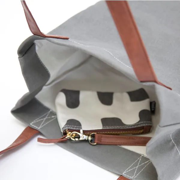 Market Tote - Echo Tangerine sold by MAIKA product image thumbnail 3