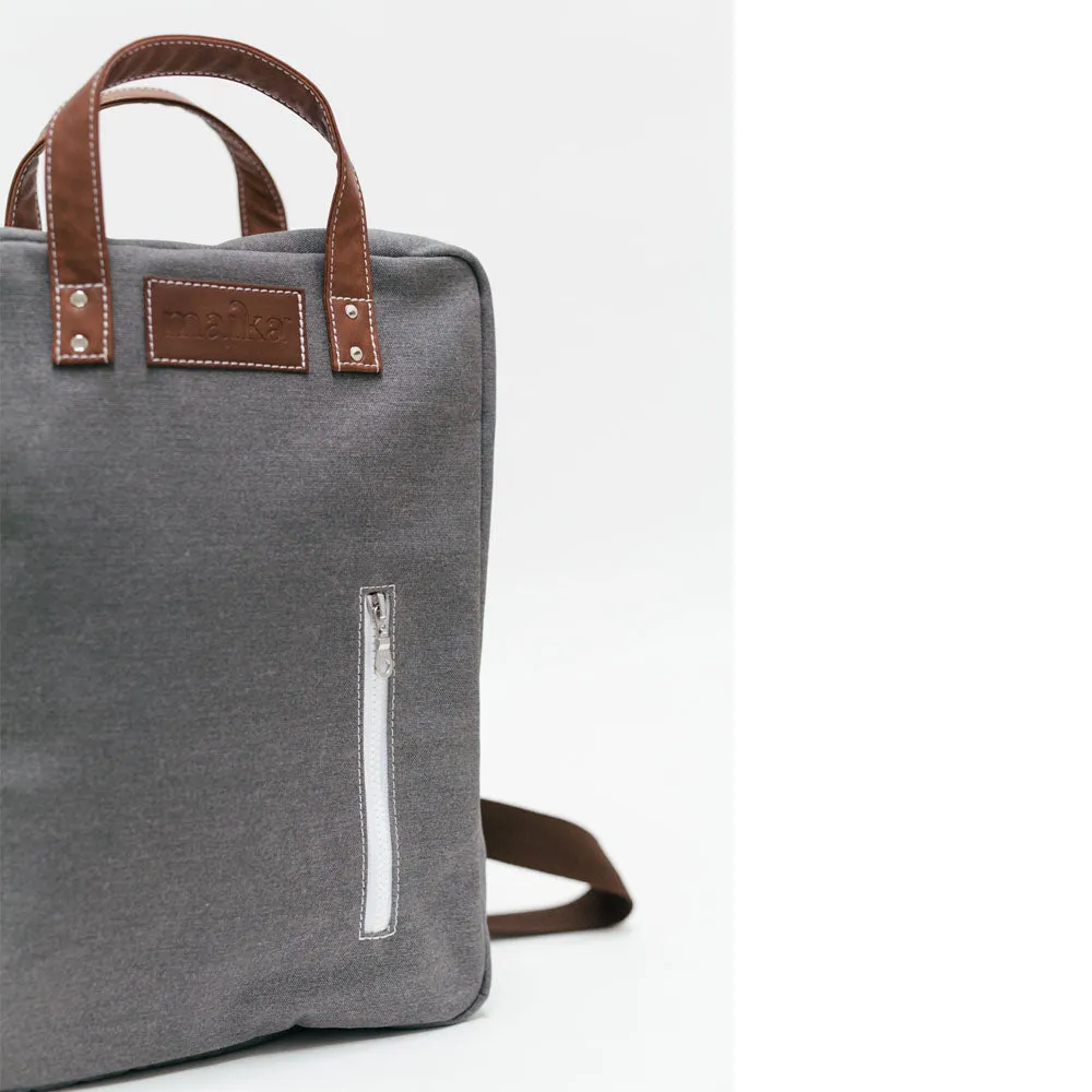 Laptop Backpack - Waxed Hunter Green sold by MAIKA product image thumbnail 3