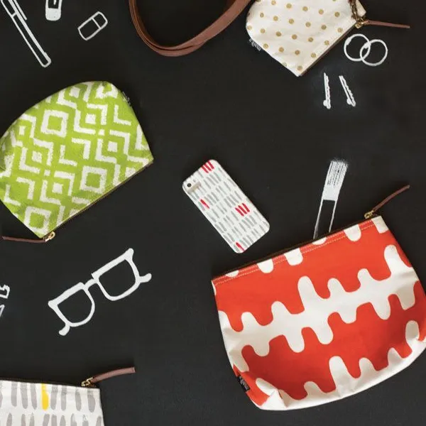 Travel Pouch - Waxed Hunter Green sold by MAIKA product image thumbnail 5