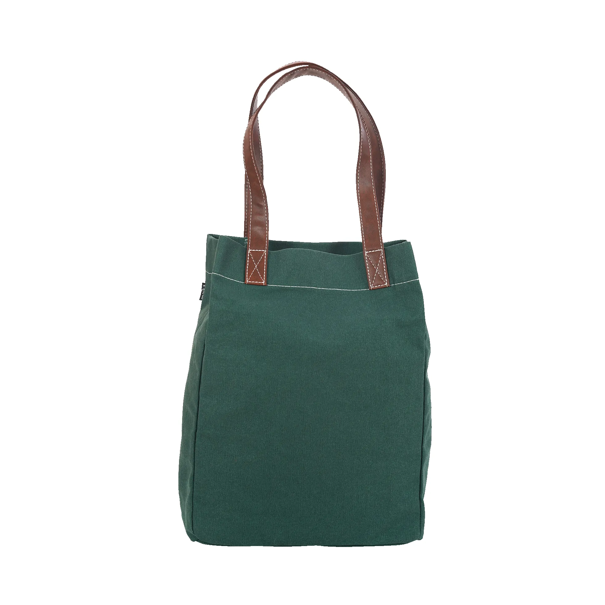 Market Tote - Waxed Hunter Green sold by MAIKA