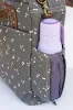 COMMUTER TOTE - ECHO CHARCOAL, ORIGINAL DESIGN (FINAL SALE) sold by MAIKA