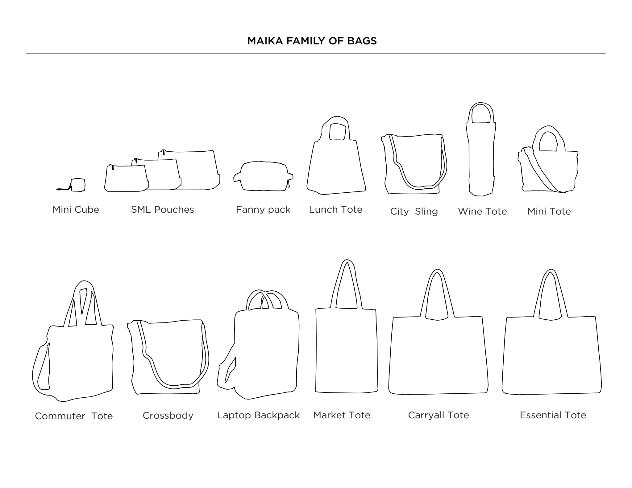 Carryall Tote - Linea Red/Pink sold by MAIKA product image thumbnail 5