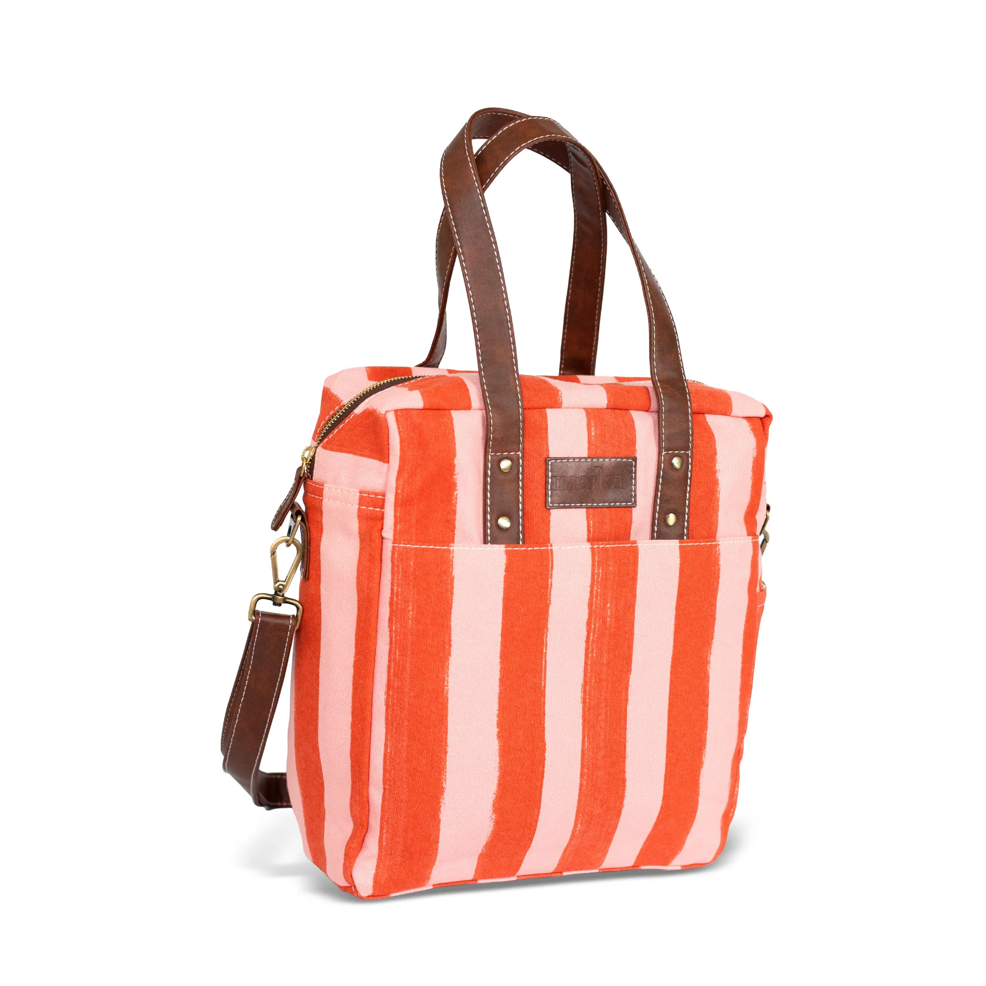 Commuter Tote - Linea Red/Pink sold by MAIKA