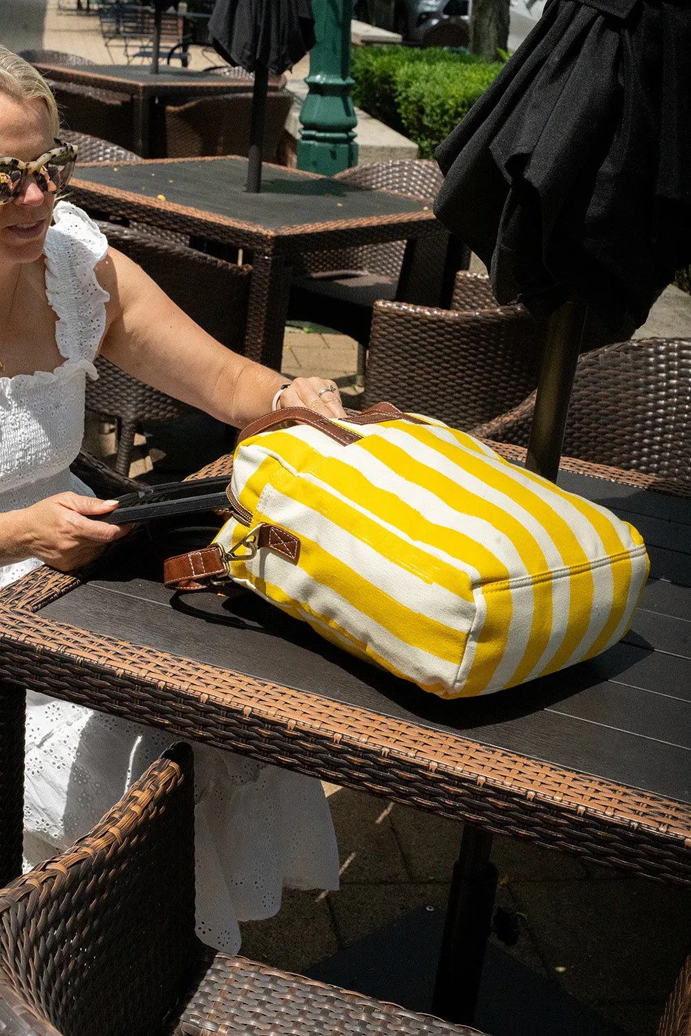 Commuter Tote - Linea Buttercup sold by MAIKA product image thumbnail 3