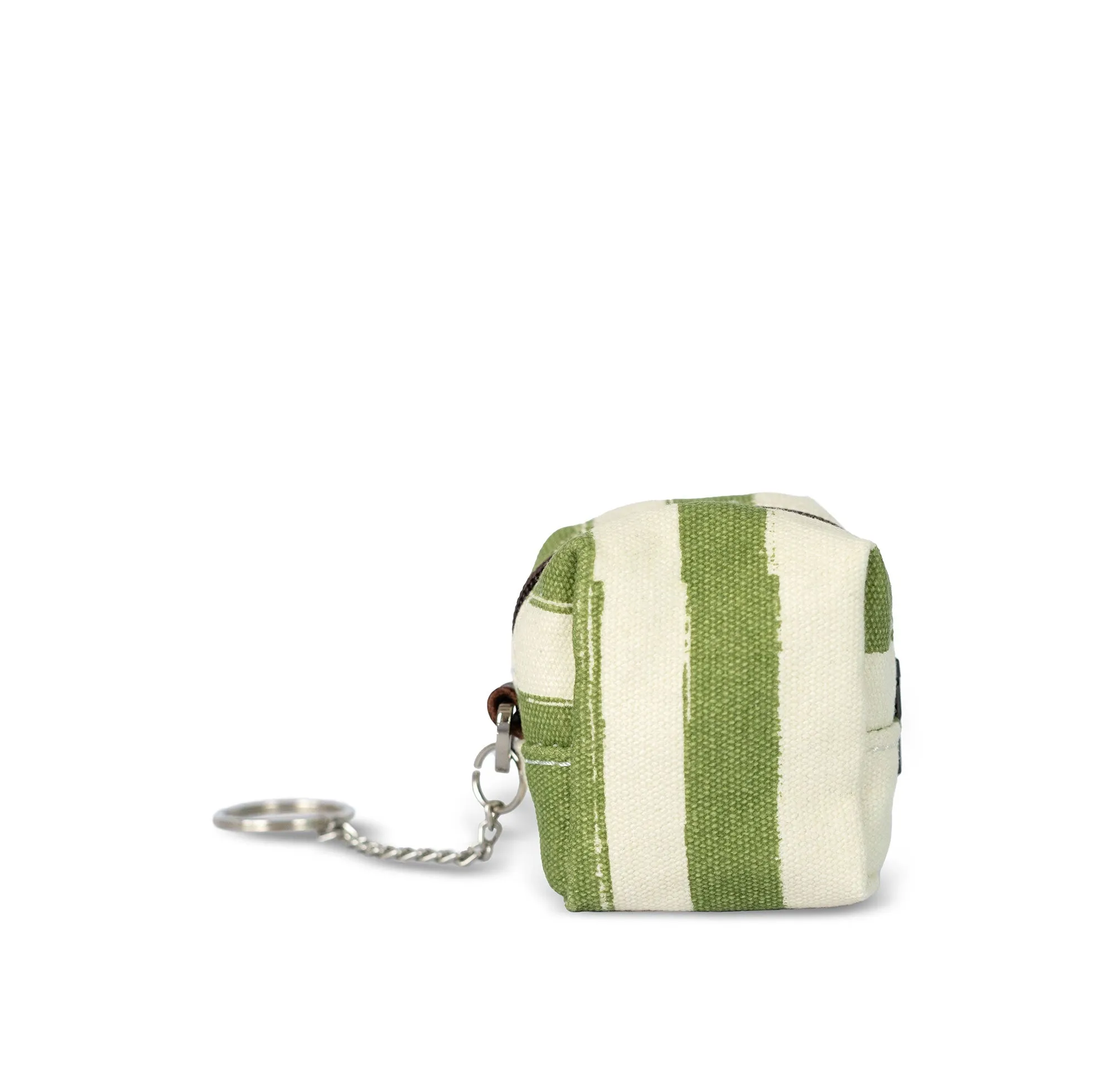 Mini Cube Key Ring - Linea Olive sold by MAIKA
